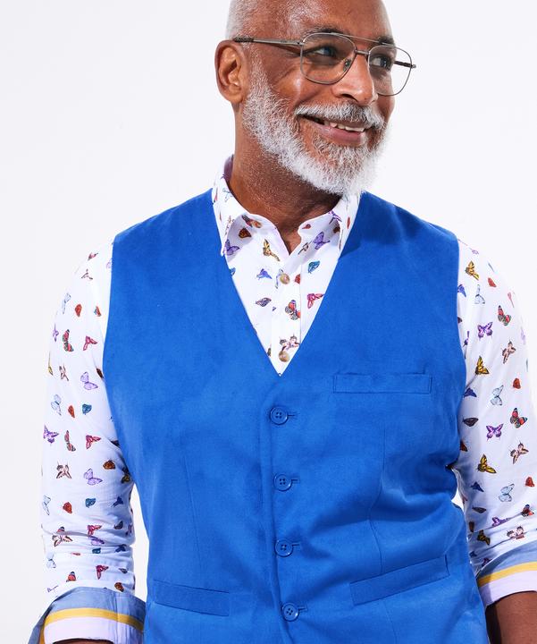 Actual product image Joe Browns Microsuede Waistcoat (50)