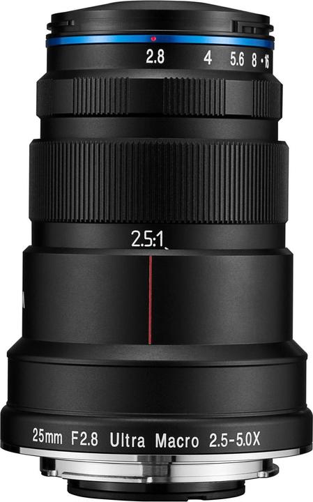 Image du produit Venus Optic Laowa 25 mm f/2.8 2.5-5x UltraMacro (Monture L, Plein format)
