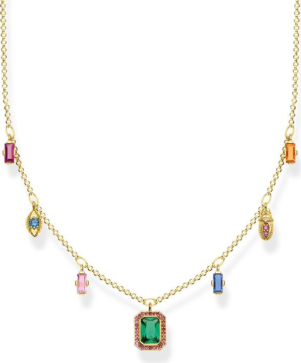 Image du produit Thomas Sabo Chaîne symboles de chance en couleur or (Argent 925)