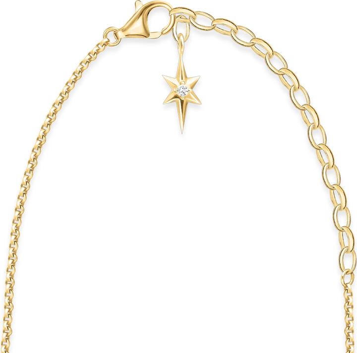 Image du produit Thomas Sabo Chaîne symboles de chance en couleur or (Argent 925)