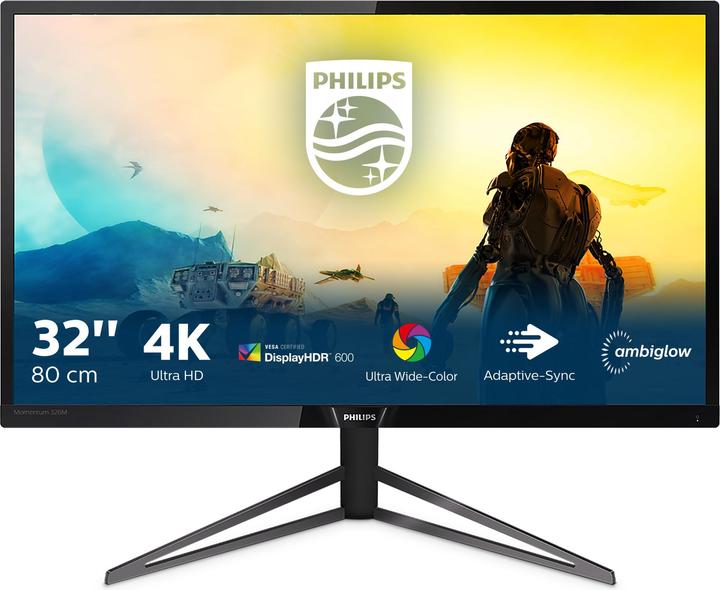 Produktbild Philips 326M6VJRMB/00 (3840 x 2160 Pixel, 31.50")