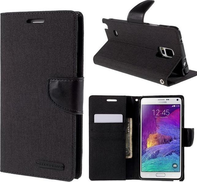 Actual product image Goospery Canvas Diary Series (Samsung Galaxy Note 4)