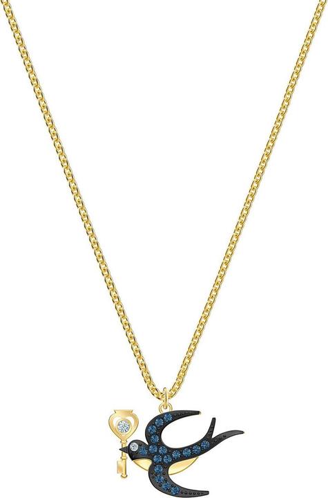 Actual product image Swarovski Tarot Magic Bird Necklace (Stainless steel, 38 cm)