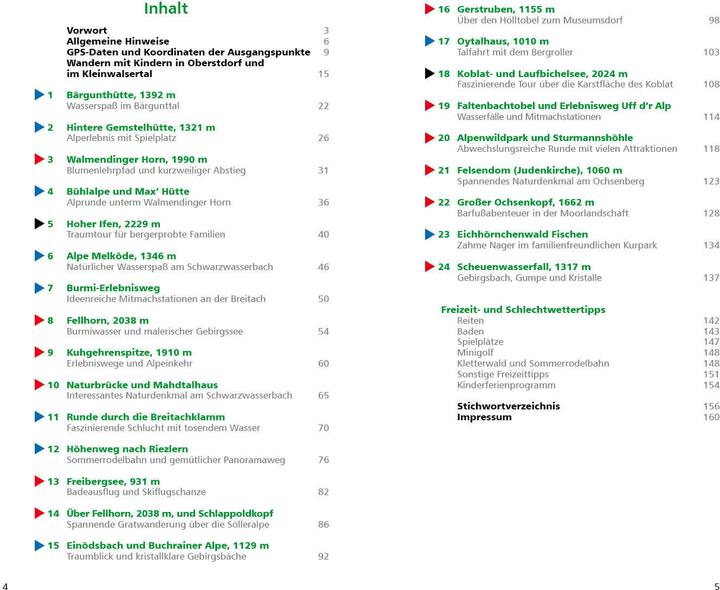 Valori nutrizionali e ingredienti Erlebniswandern mit Kindern Oberstdorf - Kleinwalsertal (Tedesco, Eduard Soeffker, 2022)