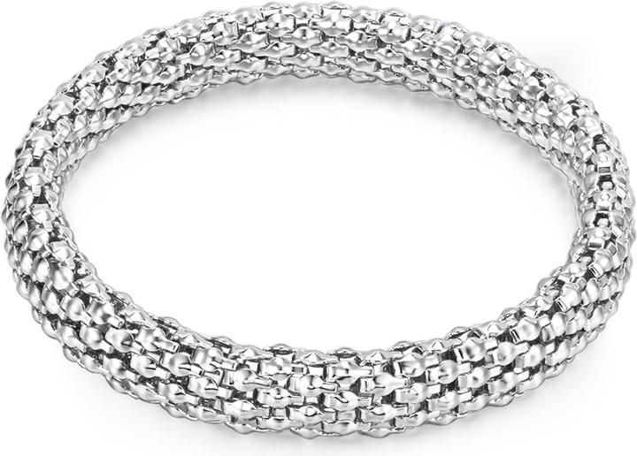 Produktbild Lulu & Jane Metall-Legierung silber 15,5 - 20,0 cm, flexibel einstellbar - 33560 (20 cm, Metall-Legierung)