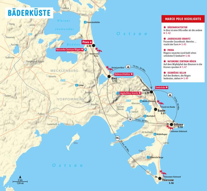 Image du produit Reiseführer Rügen, Hiddensee, Stralsund (Allemand, Marc Engelhardt, 2023)