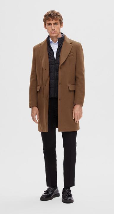 Actual product image Selected Homme Lined wool coat (S)