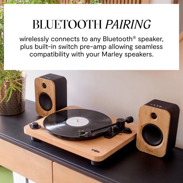 Actual product image House of Marley Stir It Up LUX Turntable (Manual)
