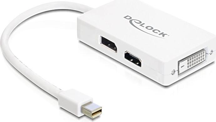 Actual product image Delock Mini Displayport 1.1 to (DVI, HDMI, VGA, 10 cm)