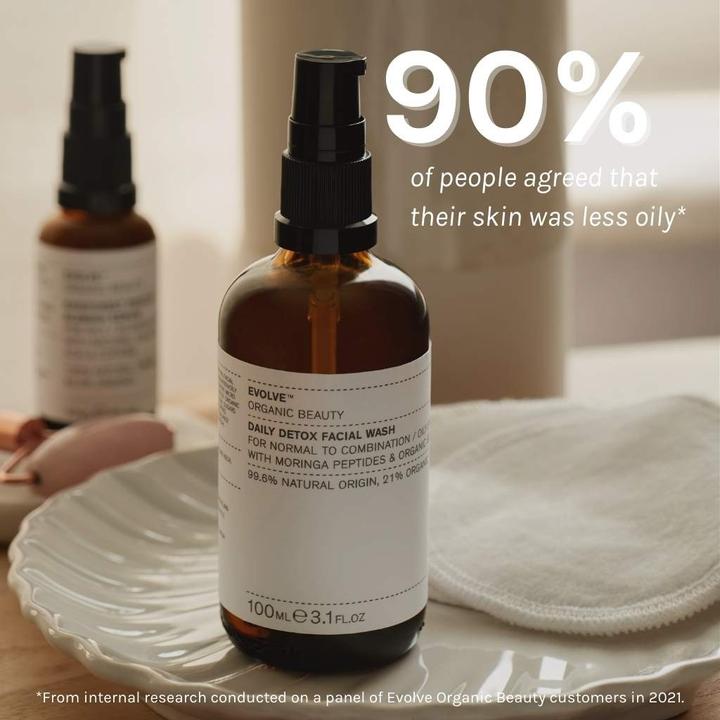 Image du produit Evolve Daily Detox Facial Wash (Crème nettoyante, 100 ml)