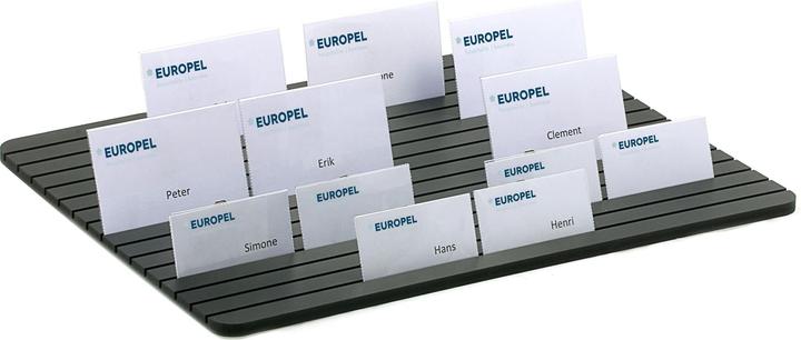 Immagine prodotto Europel Porta biglietti da visita, plastica, nero