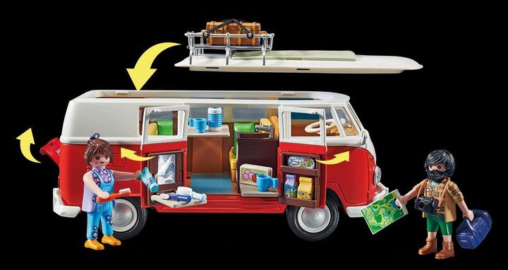 Immagine prodotto Playmobil Bus da campeggio Volkswagen T1 (70176, Playmobil Volkswagen)
