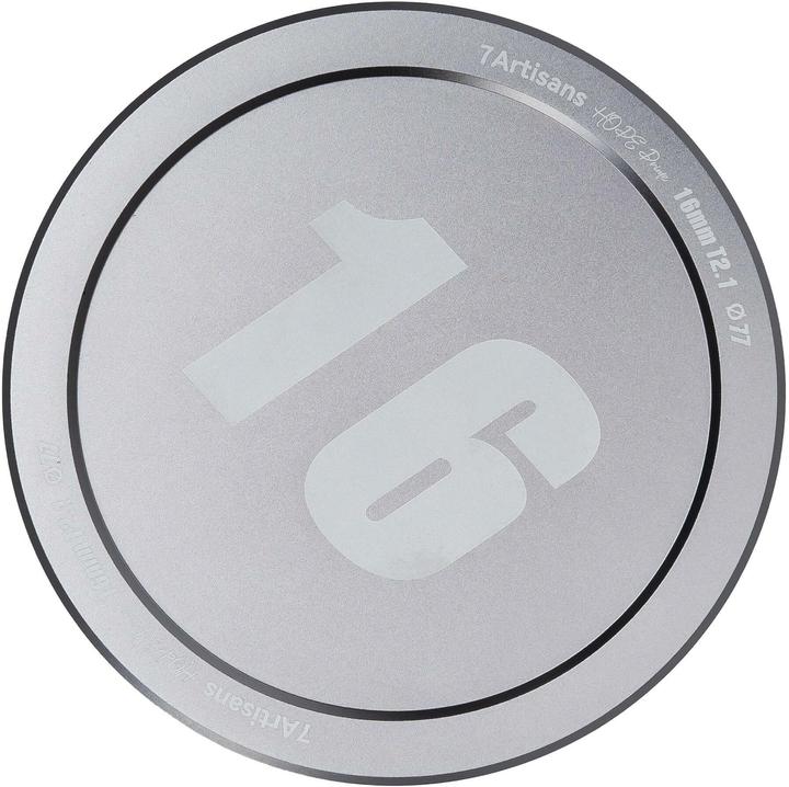Actual product image 7artisans Fixed focal length 16mm T/2.1 - MFT, lens type: wide-angle (Micro Four Thirds, Micro Four Thirds)