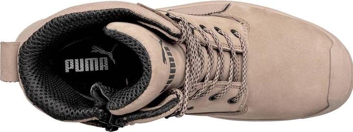 Produktbild Puma Sicherheitsstiefel CONQUEST STONE HIGH Grösse 42 stone S3 CI HI HRO SRC DIN EN ISO 20345 Nubukleder (S3, 42)
