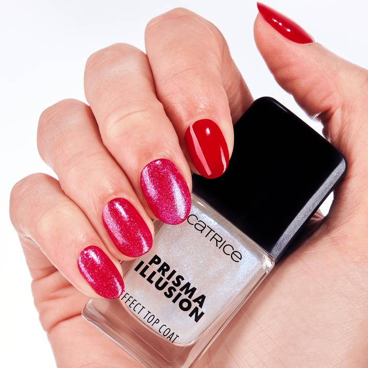 Immagine prodotto Catrice Prisma Illusion Effect Smalto Unghie Top Coat (040 Polvere galattica, Topcoat)