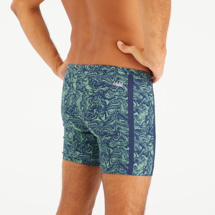 Actual product image Nabaiji Badehose Midjammer Herren - 100 Yoko Wave blau/khaki (XL)
