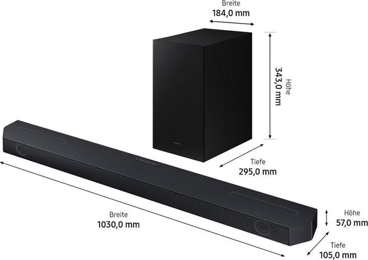 Produktbild Samsung HW-Q610GC/ZG (360 W, 3.1.2 Kanal)