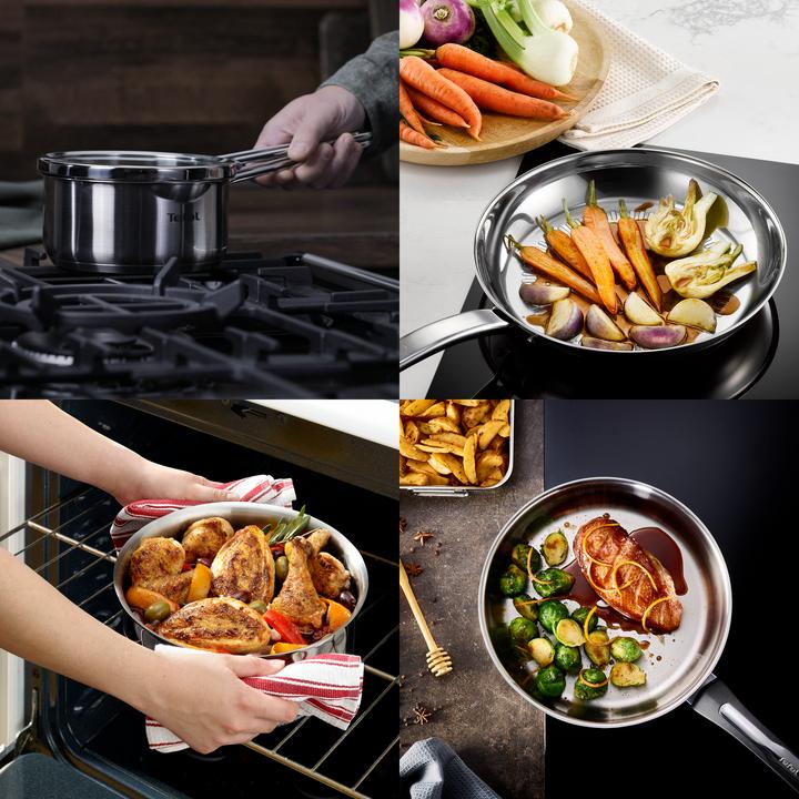 Immagine prodotto Tefal Duetto+ (24 cm, Pentola, Acciaio inossidabile)
