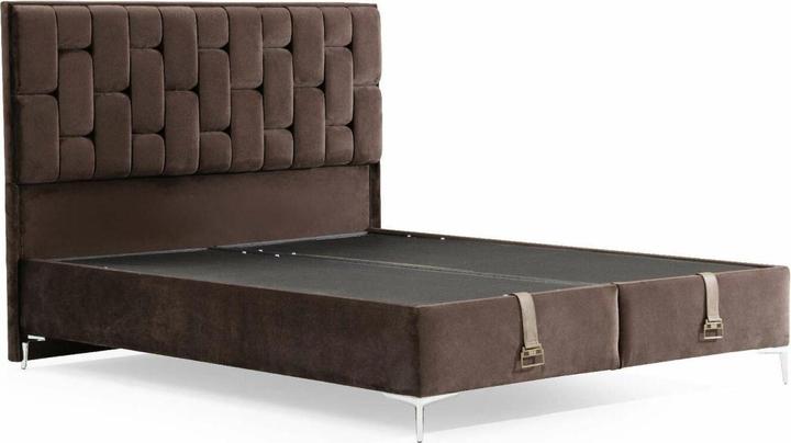 Kalune Design Amour Double Bed Base Headboard (180 x 200 cm)