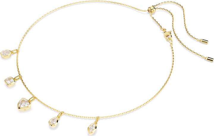 Immagine prodotto Swarovski Imber Halskette Verschiedene Schliffe Weiss Gold