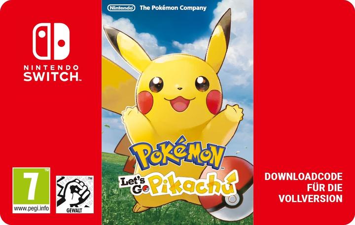 Nintendo Pokemon: Lets Go Pikachu Digital Code (Switch)