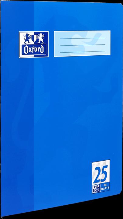 Image du produit Oxford Cahier d'école, A4, linéature 25 (A4, À rayures)