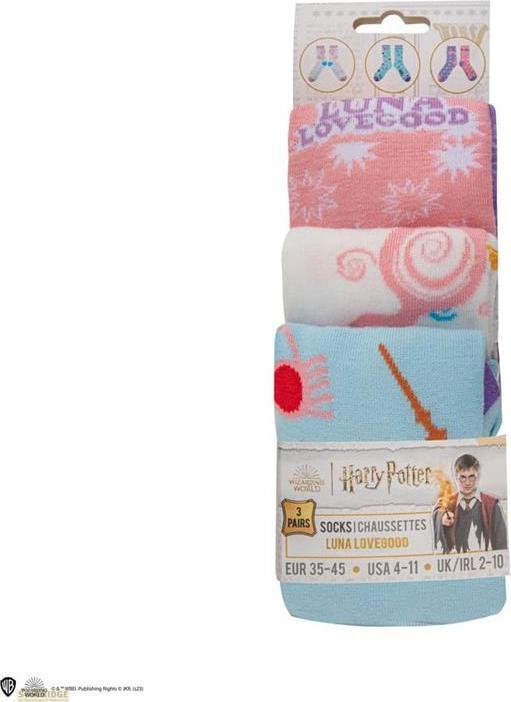 Actual product image Cinereplicas Harry Potter: Luna Lovegood Socks (pack of 3, 40)