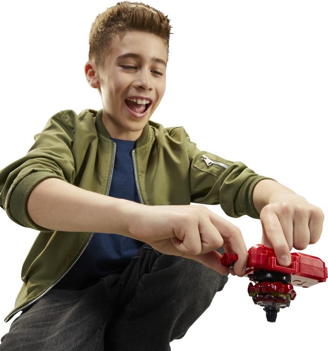 Actual product image Hasbro Bey Bbx Deluxe String Launcher Set (German)