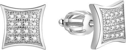 Produktbild Beneto Silver earrings with zircons AGUP1630S (L)