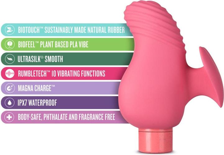 Image du produit Gaia Vibromasseur Eco Love - Corail