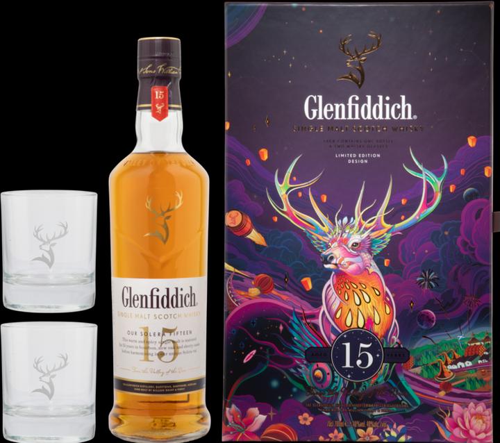 Produktbild Glenfiddich Single Malt Our Solera Fifteen Gift Pack (Single Malt)