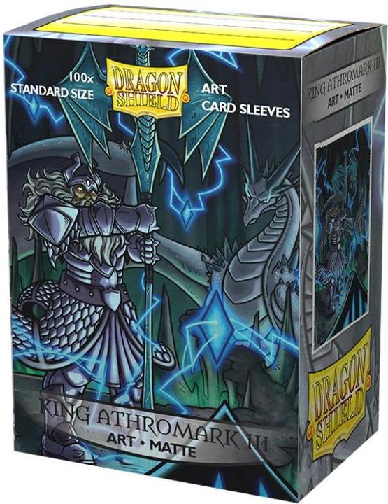 Arcane Tinman ART12035 - Matte Art - King Anthromark III Portrait (100), Standard Size Sleeves