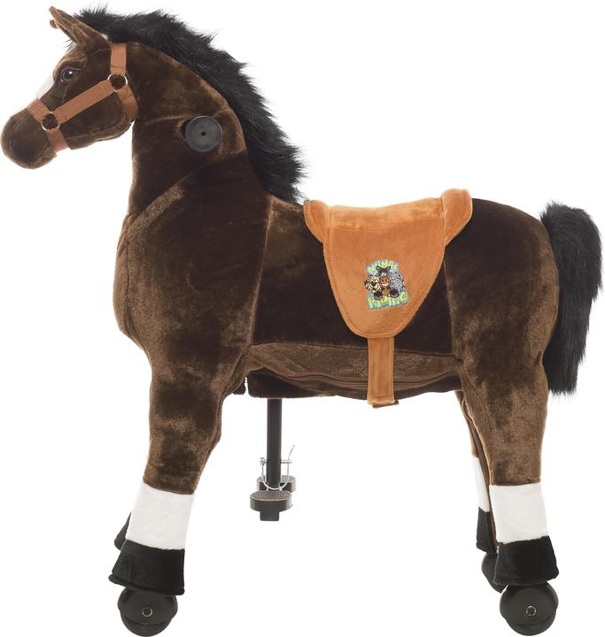 Immagine prodotto Animal Riding Cavallo da equitazione Amadeus piccolo per bambini dai 3 anni, altezza sella 56 cm
