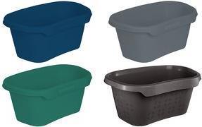Image du produit keeeper Bac à linge ""tilda eco"", 575 mm, eco-graphite Matériau : PP/granulés, forme ergonomique (30.50 l)