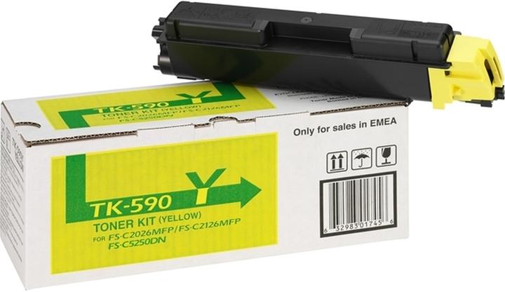 Actual product image Kyocera Tk-590y (Y)
