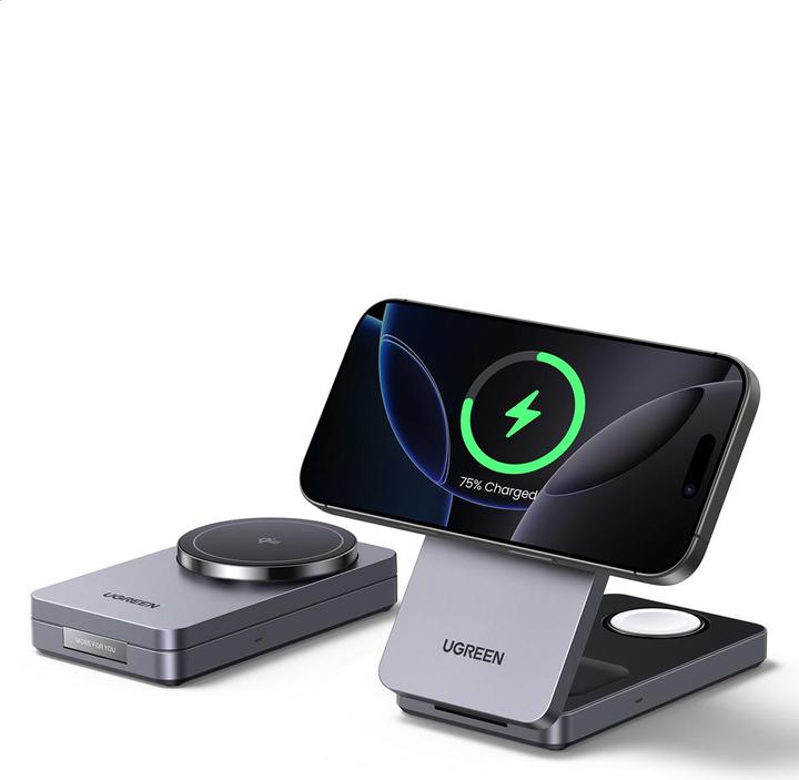 Immagine prodotto Ugreen Wireless Charger 3in1 (15 W)