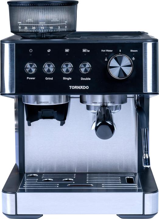 Actual product image Tornado Fully automatic coffee machine TCM-5431-GS / stainless steel and black