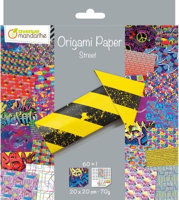 Immagine prodotto Avenue Mandarine Arte di strada in carta origami (70 g/m², 60 x)