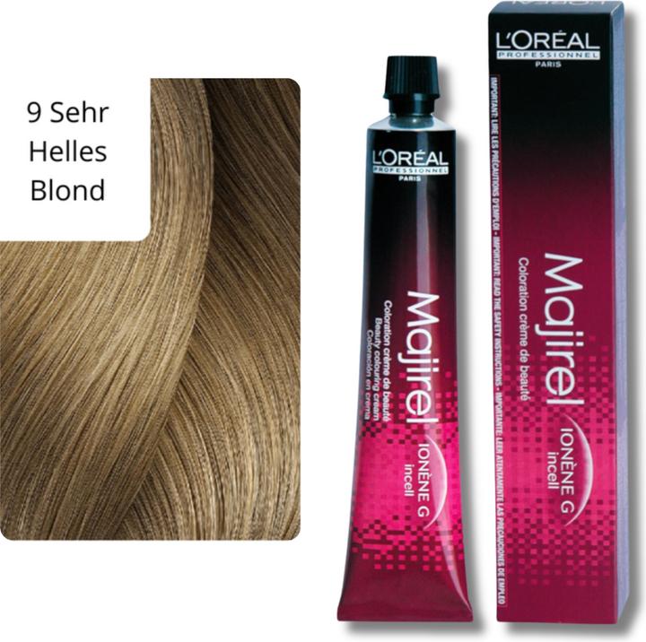 Actual product image L'Oréal Professionnel Majirel (9 very light blonde)