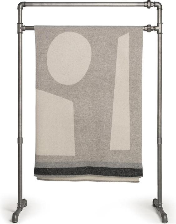 Image du produit Markslöjd Couverture Alma 180 x 130 cm, Gris (130 x 180 cm)