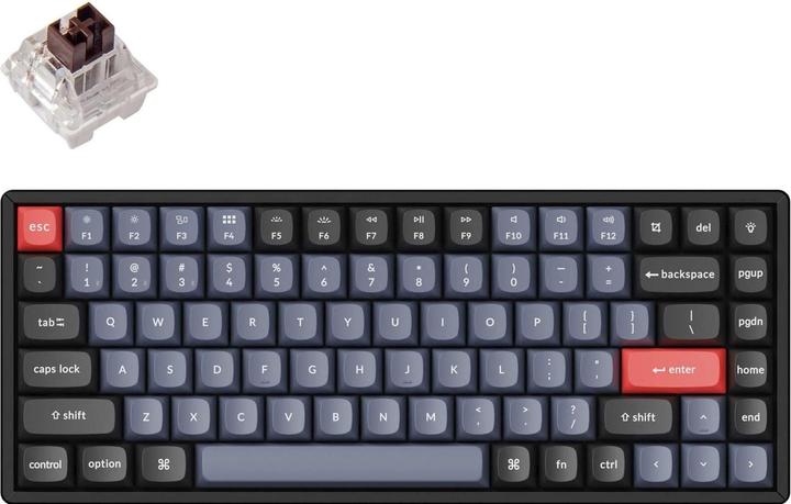 Produktbild Keychron K2 Pro (US, Kabelgebunden, Kabellos)