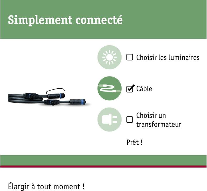 Image du produit Paulmann Câble Plug & Shine