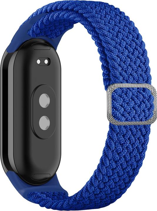 Image du produit Hurtel Bracelet en tissu tressé Bracelet Xiaomi Mi Band 8 - bleu (Tissu)