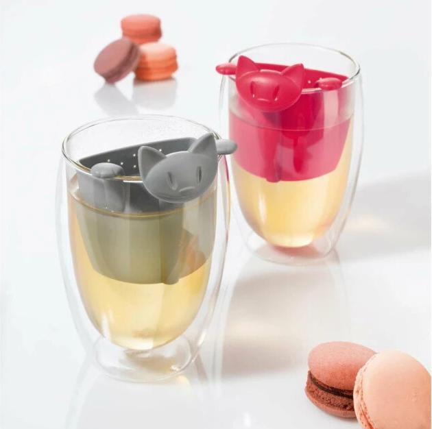 Produktbild Koziol Teesieb Miaou Queen Pink
