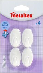 Productafbeelding Metaltex Haak Eiform klein 4st
