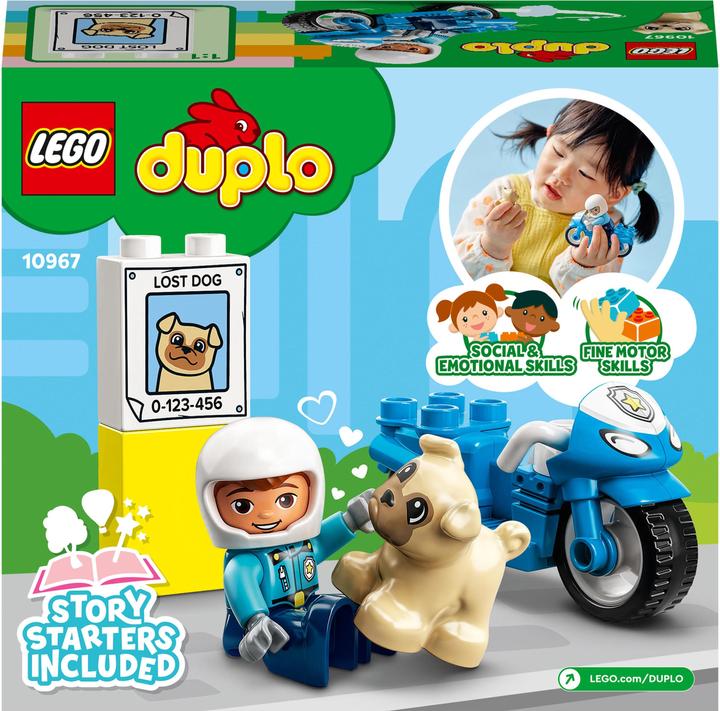 Actual product image LEGO Police motorcycle (10967)