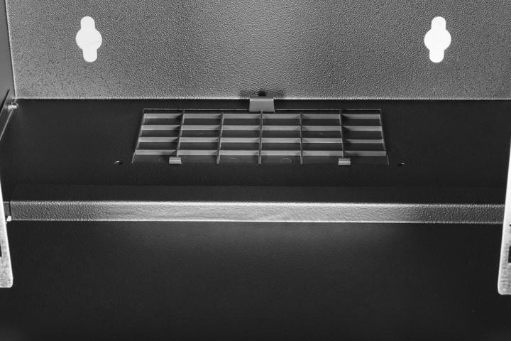 Produktbild Digitus 10" 12HE Wandgehäuse, SOHO PRO 591 x 316 x 298 mm, schwarz (12 HE, 10 Zoll Rack)