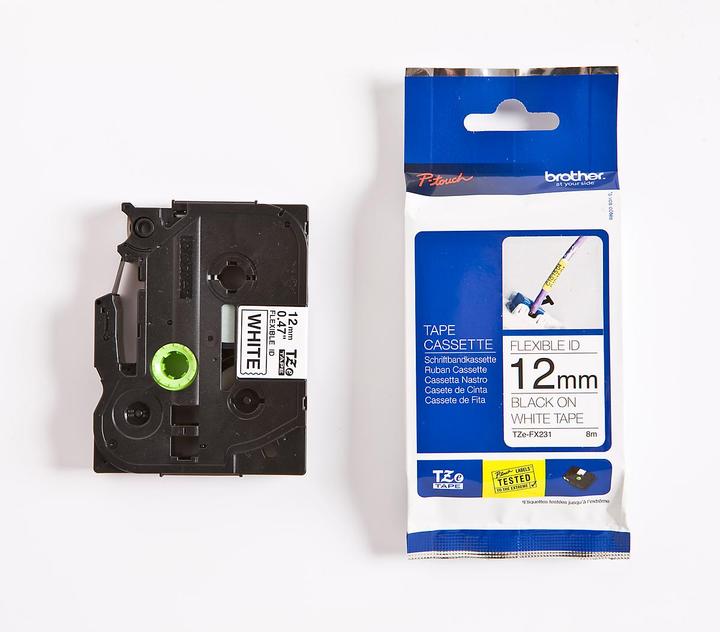 Brother Tze-Fx231 (1.20 cm, Schwarz)