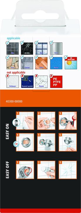 Actual product image tesa LUUP WC replacement roll holder incl. adhesive solution without drilling
