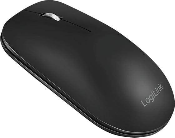 Actual product image LogiLink Wireless mouse, 2.4 GHz, USB-A dongle, black (Wireless)